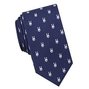 1670 Mean Bunny Tie Necktie